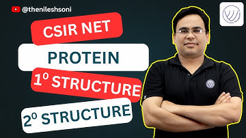 PRIMARY AND SECONDARY STRUCTURE OF PROTEINS | CSIR NET 2026 | TNS CONCEPTS