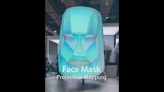 The Address Face Mask Projection Mapping@Nader Kamel