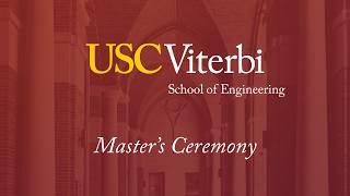 2026 Usc Viterbi School Of Engineering Commencement Ceremony  Masters 2