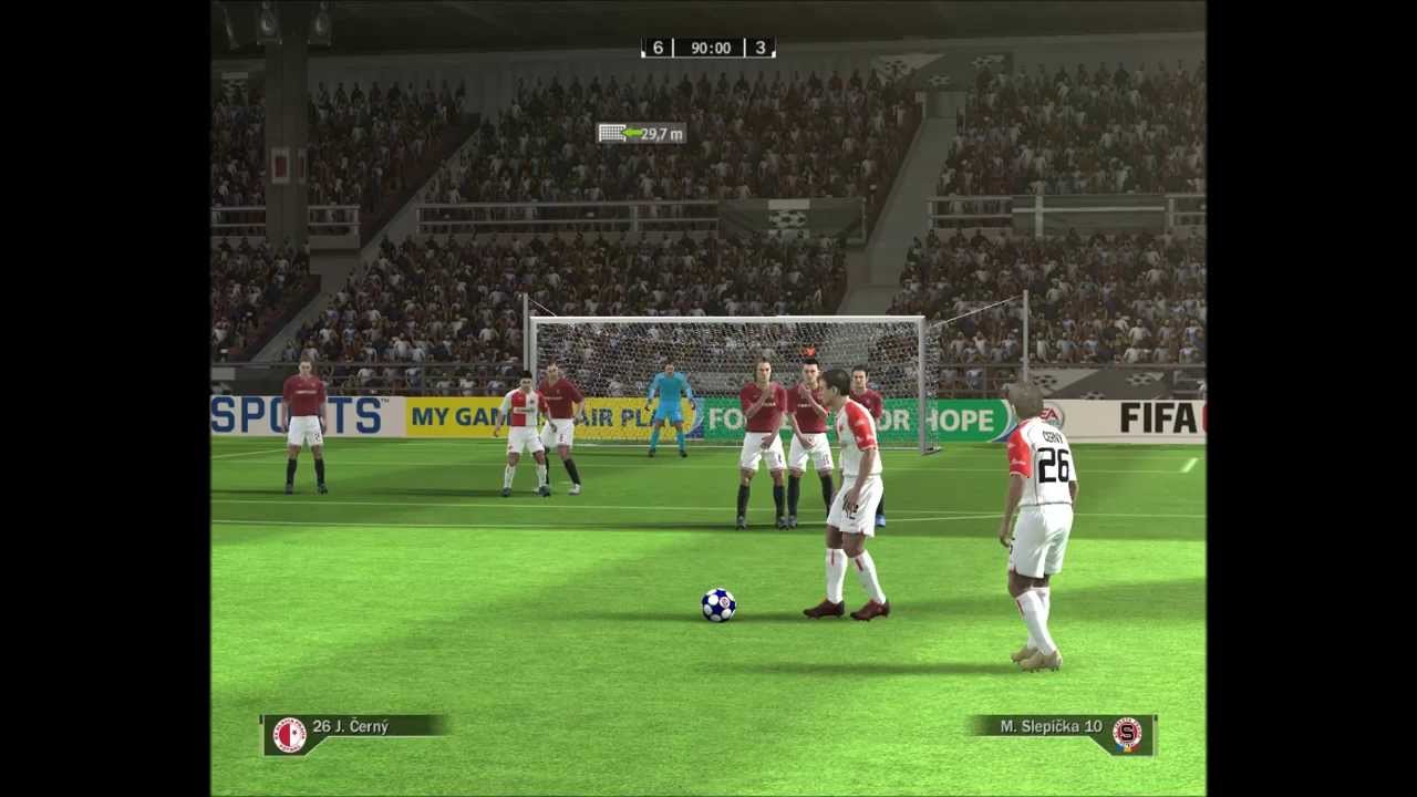 FIFA 09-AC Sparta Praha vs SK Slavia Praha - YouTube