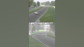 Who’s fault 😮😳😡 #iracing #simracing