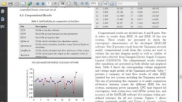 Project Number (3058): Simulation file for Load flow  of power network using Newton-Raphson method