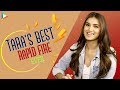 Tara Sutaria's QUIRKY Rapid Fire | I'm Big SRK Fan | Attractive Sidharth Malhotra