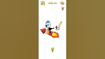 ✏️ Pencil Draw Puzzle 🔥|| Pencilmation Draw One Part || With Music🎶Level 143 ans #short#fun#trending