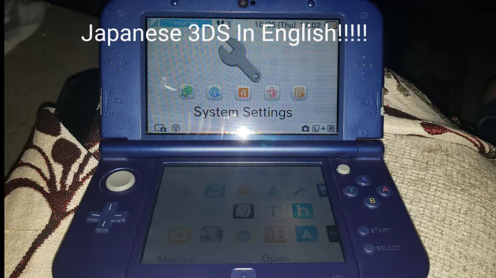 Region Changing My Japanese Nintendo 3DS