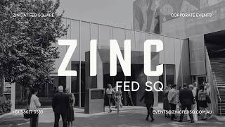 Corporate Events at Zinc at Fed Square | Conferences, Galas and Brand Activations