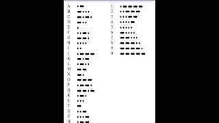 برنامج شفرة مورس morse code