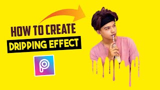 HOW TO MAKE DRIPPING EFFECT IN PICSART | DRIPPING EFFECT TUTORIAL |  SPLATTER EFFECT TUTORIAL |