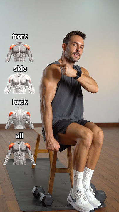 Exercises for 3D shoulders ✅