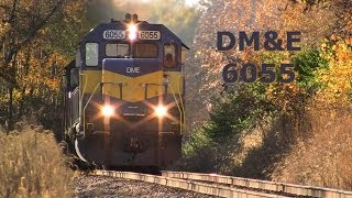 DM&E 6055 East by Autumn Color on 11-3-2013