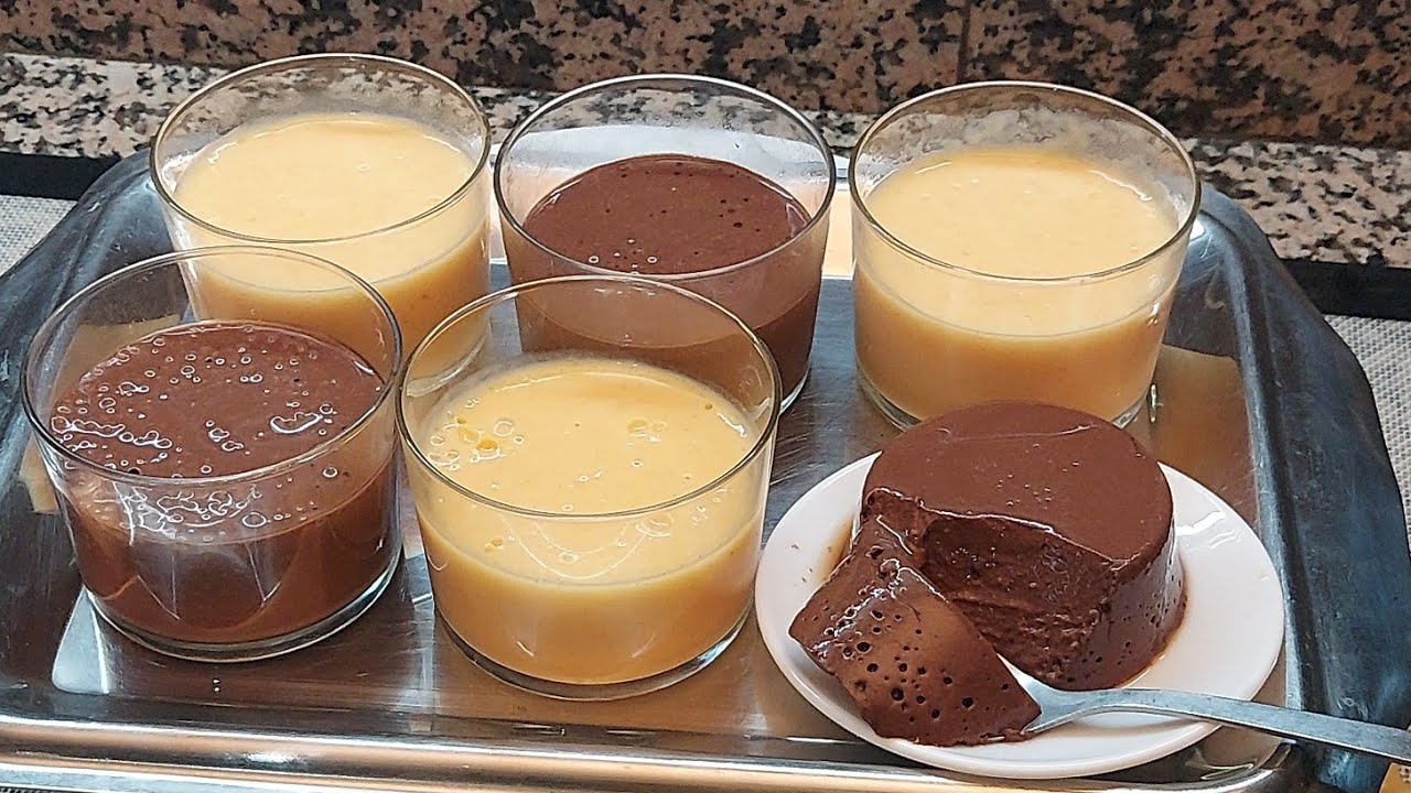 تحلية  بفاكهة الكاكي بمكونين فقط وبدون طهي