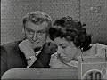 What's My Line? - Elaine May & Mike Nichols; Eamonn Andrews [panel] (Jun 26, 1960)