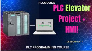 SIMATIC Manager Tutorial | 4-Floor Elevator PLC Project + HMI Integration (S7-300)