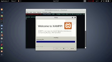 ติดตั้ง xampp บน Linux