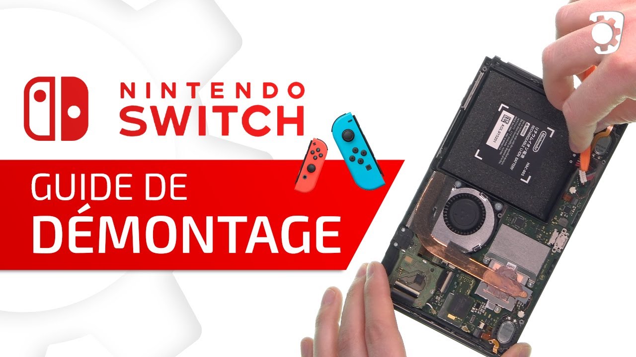 kit complet d'outils pour réparer une Nintendo Switch