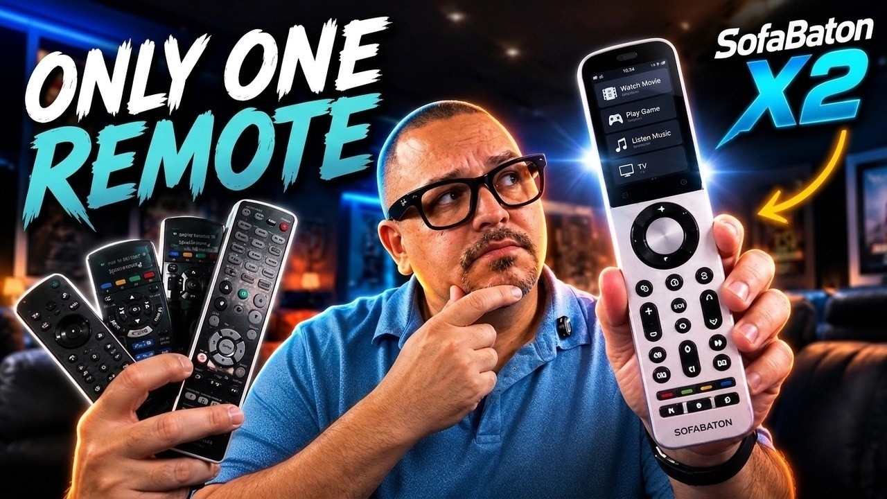 I Have Too Many Remotes... SofaBaton X2 to the Rescue?