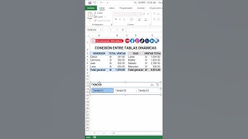 Cómo conectar varias tablas dinámicas  #youtube #dominandoofimatica #youtubeshorts
