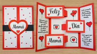 ❤️TARJETA PLEGABLE PARA EL DÍA DE LA MADRE/MUJER ❤️ Mother's Day Card 🌻 Especial día de la madre