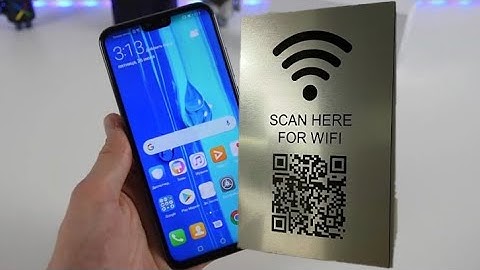 How to scan wifi qr code in huawei Y9 | Huawei Y9 prime  wifi qr code scanner