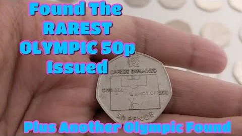 RAREST OLYMPIC COIN FOUND | Olympic Football 50p | 50p Coin Hunt Episode 5 Book 1