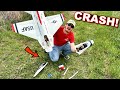 600 destroyed in 30 seconds rc jet crash