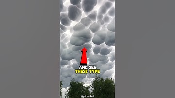 Verberg je als je deze wolken in de lucht ziet 😨 #viraal