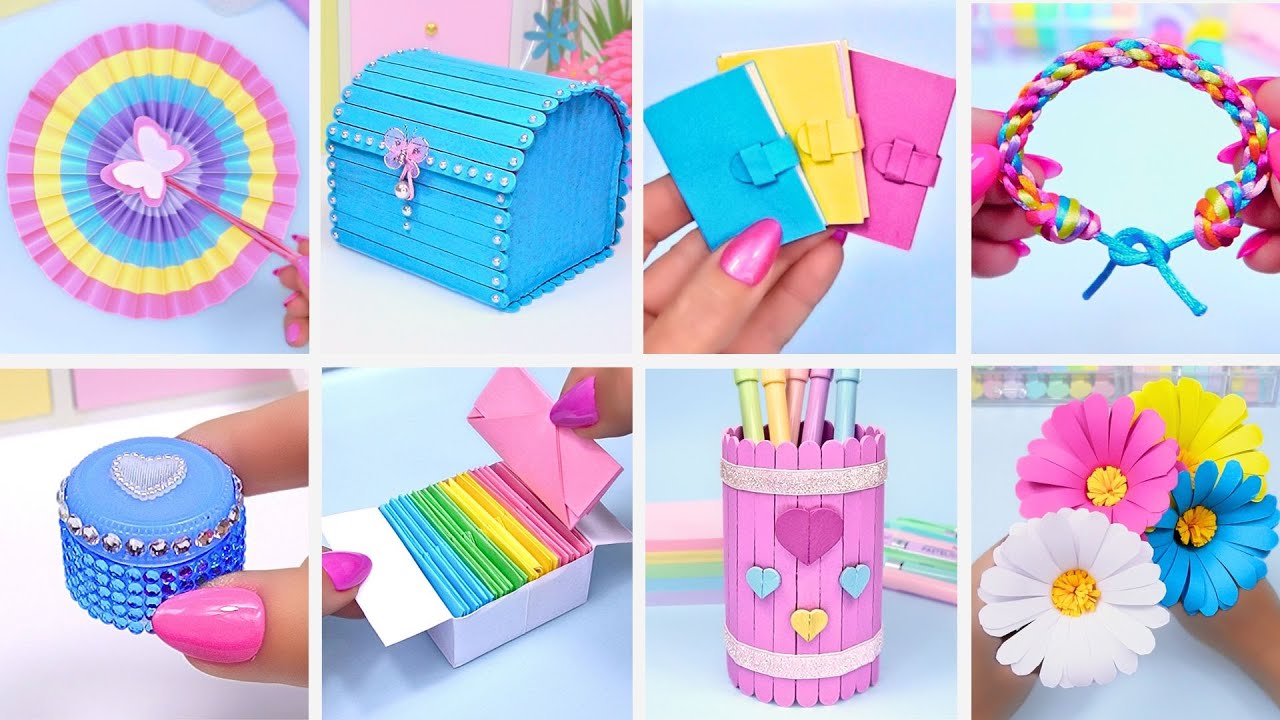 Manualidades con papel / Ideas de manualidades fáciles / Manualidades fáciles para hacer en casa