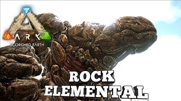 Taming A Rock Elemental | Ark Survival Evolved | Scorched Earth