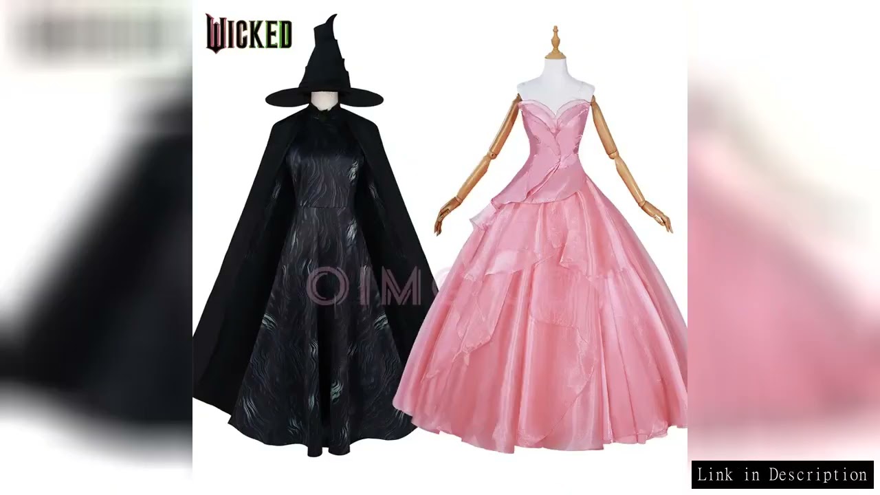 Wicked Glinda Cosplay Costume Elphaba Adult Carnival Uniform  Anime Halloween Party Costumes Masquer
