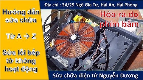 ✅Sửa lỗi bếp từ không hoạt động, hóa ra là do phím bấm, sửa cực dễ