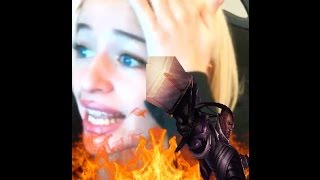 HelenaLive Funny Stream Highlights - EXTREME FLAMING