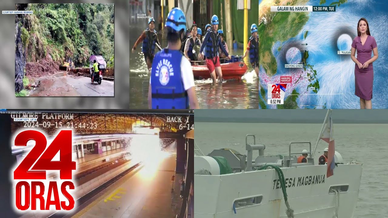 24 Oras: (Part 1) Inaasahang pag-landfall ng Bagyong Gener at update sa ...