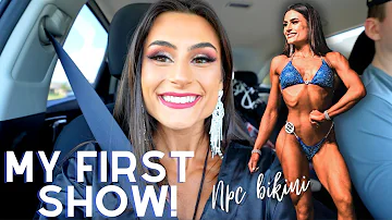 MY FIRST BIKINI COMPETITION | SHOW DAY | NPC BIKINI