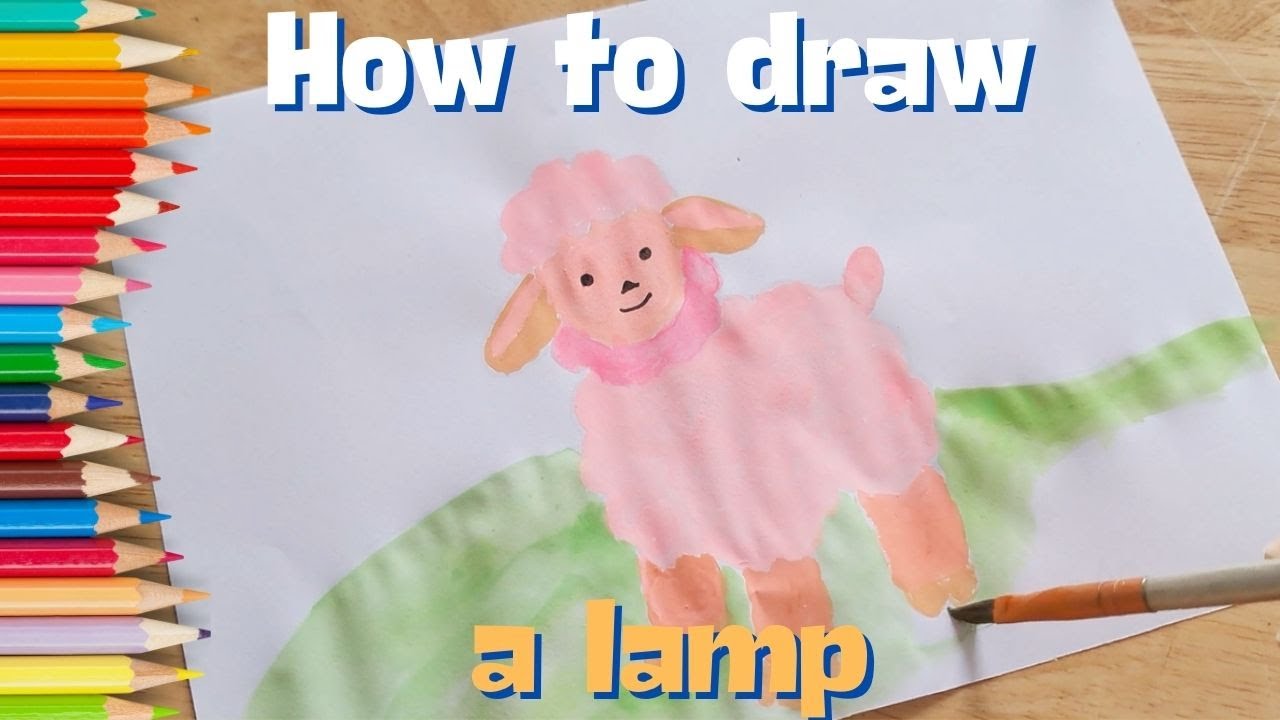 How to draw a sheep | Easy drawing | Step by step drawing - YouTube