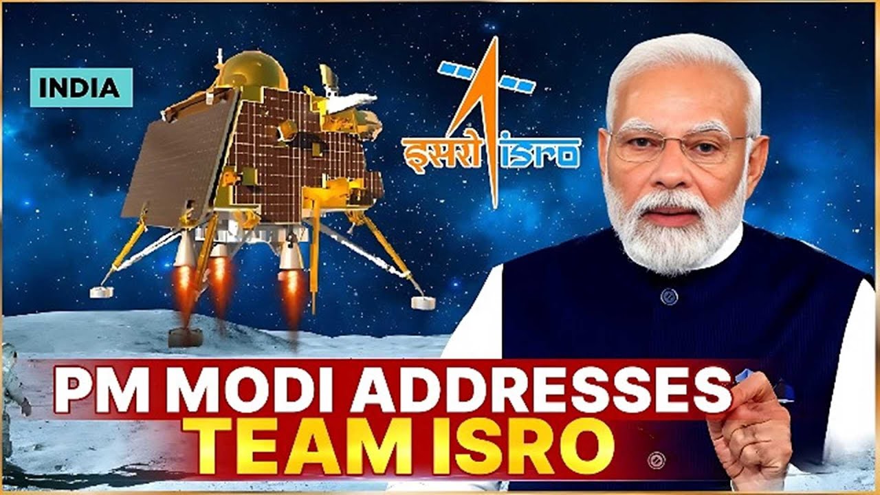 PM Modi addresses Team ISRO