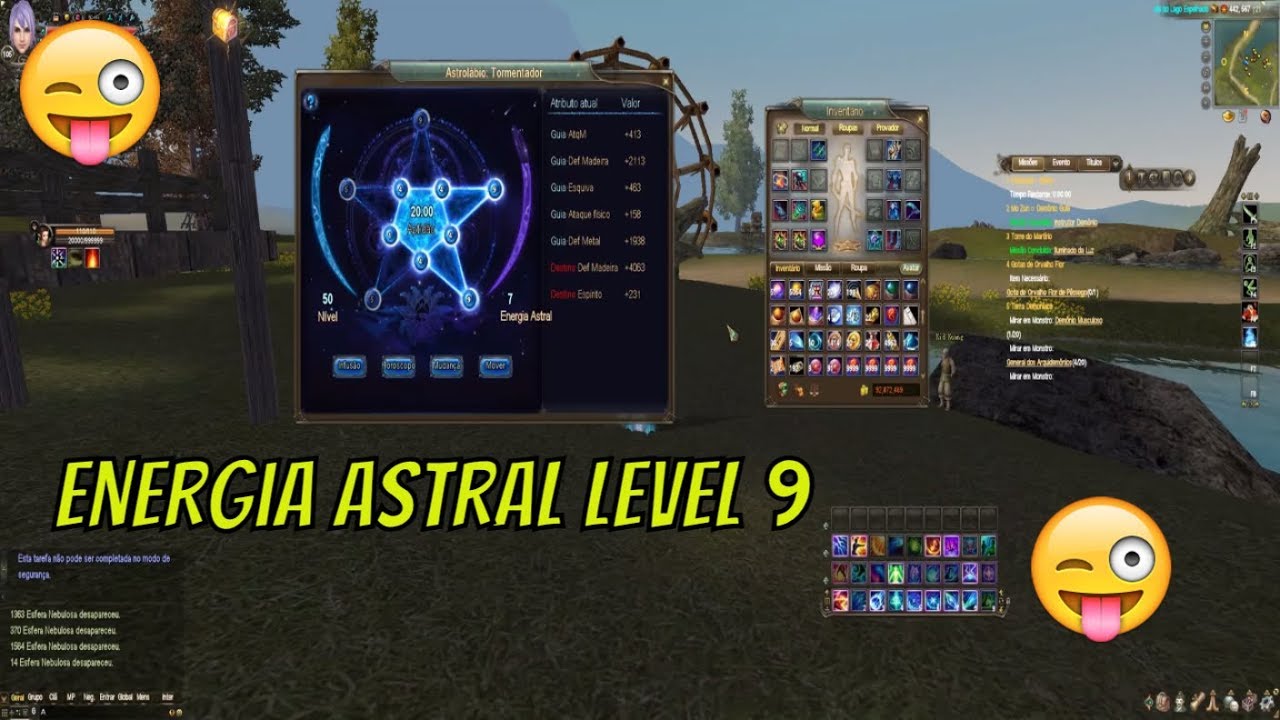 PW -UPEI ENERGIA ASTRAL PARA LEVEL 9 ( ASTROLÁBIO ) CONFIRA!