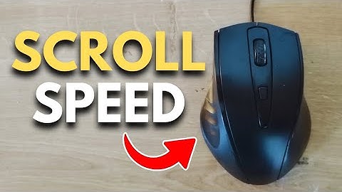How To Change Mouse Scroll Speed (Easy) 2024