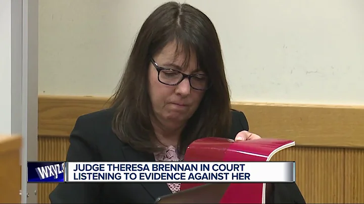 Judge Theresa Brennan in court listening to eviden...