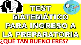 Examen de admisión preparatoria