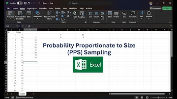 PPS Sampling on MS Excel