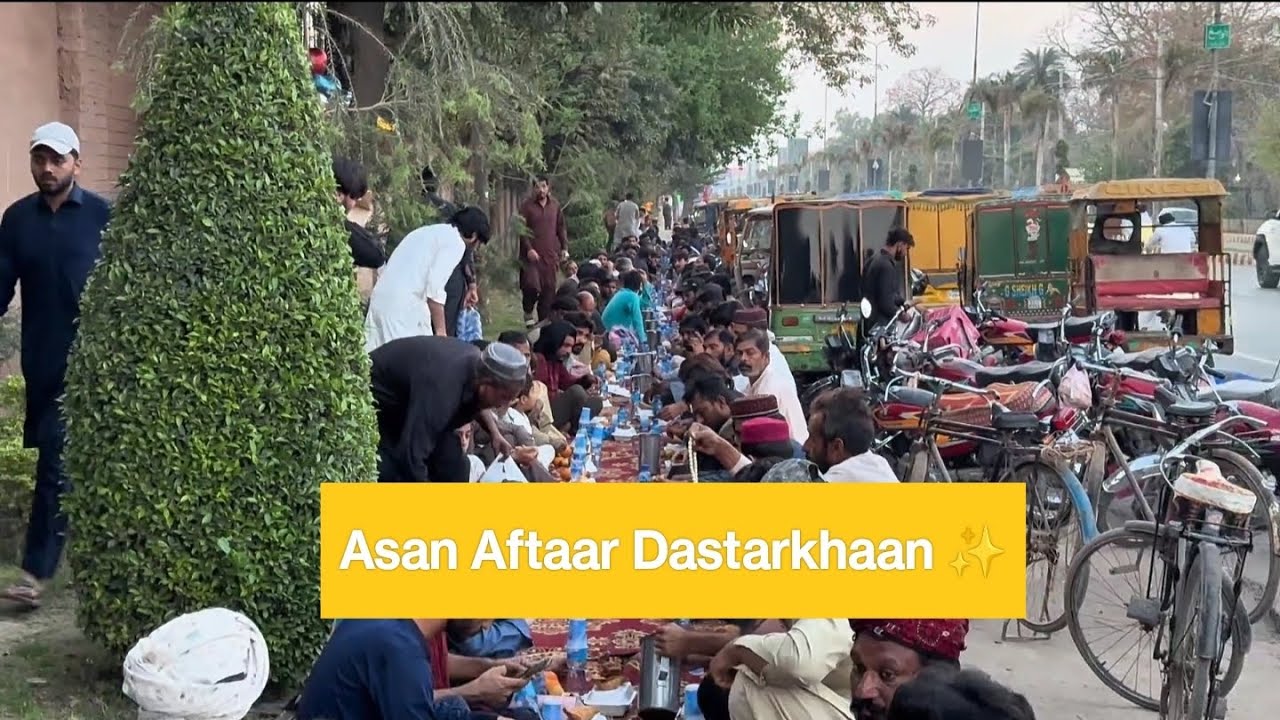 ASAN AFTAAR DASTARKHAAN project 1/2 Alhamdullah ✨ Ramzan Vibes ♥️