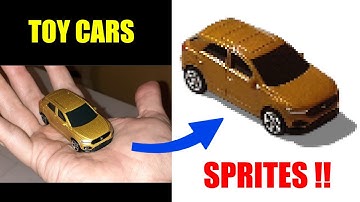 From toy cars to game sprites