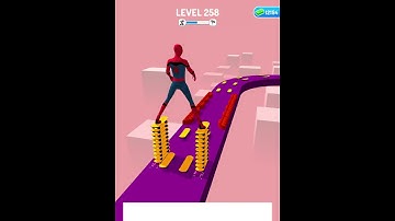 Spiderman Skacker Stacker - Fun Mobile Gameplay #shorts level(258)
