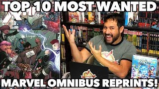 Top 10 Most Wanted Marvel Omnibus Reprints!