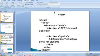 ADVANCED WEB DESIGNING PART- 4
