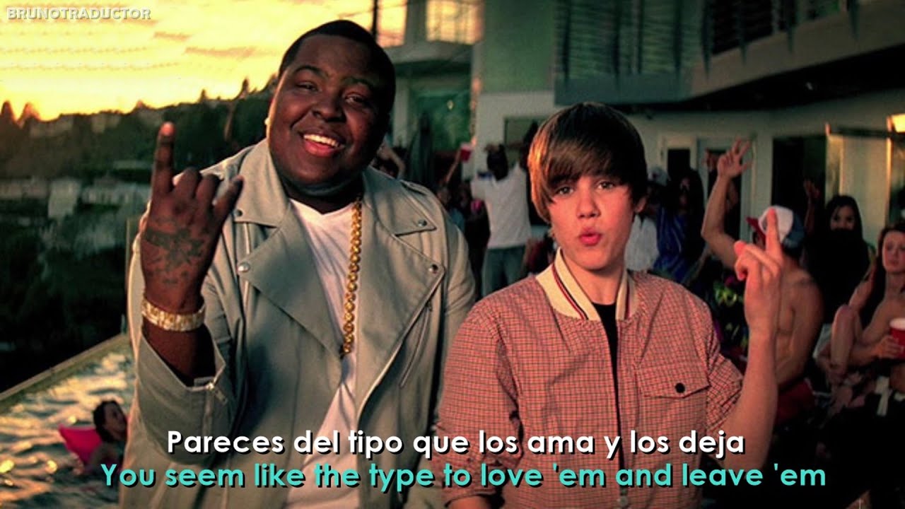 Sean Kingston, Justin Bieber - Eenie Meenie // Lyrics + Español // Video Oficial