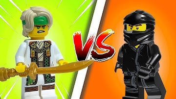 Lloyd Fighting a Robber - LEGO Ninjago Stop Motion