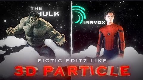 Trending @fictic_editz like 3D PARTICLE ANIMATION in Alightmotion 🤯 (+preset)