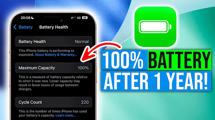 iPhone Battery at 100% After ONE YEAR — Here’s How I Did It!
