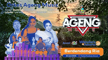 TERBARU .. ❗❗❗RINDUNYA HATIKU - AGENG MUSIK LIVE ANCOL 2025 ... ❗❗❗